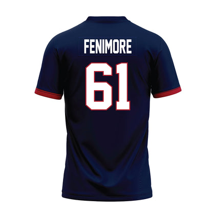 Liberty - NCAA Football : Aaron Fenimore - Navy Premium Football Jersey