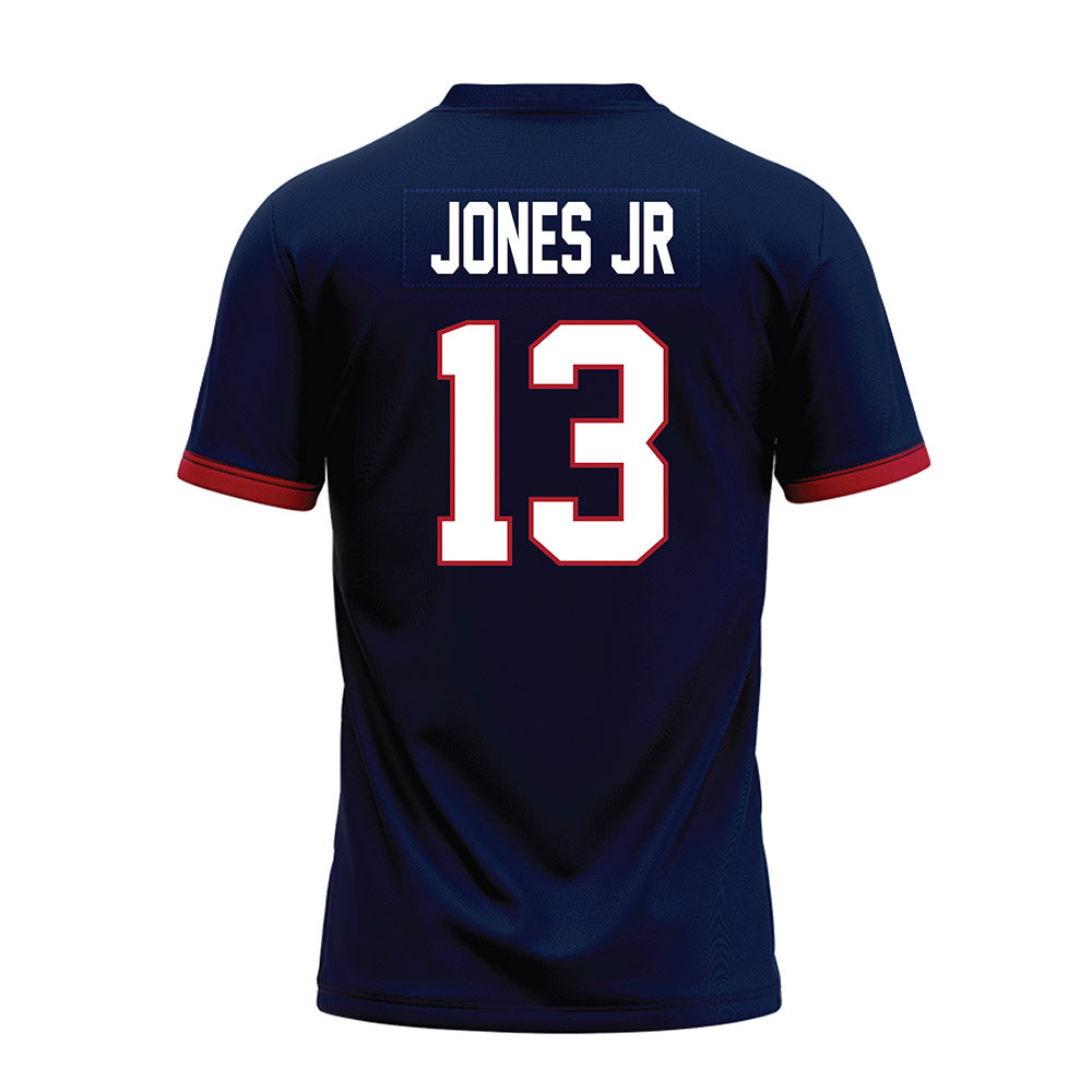 Liberty - NCAA Football : Victor Jones Jr - Navy Premium Football Jersey