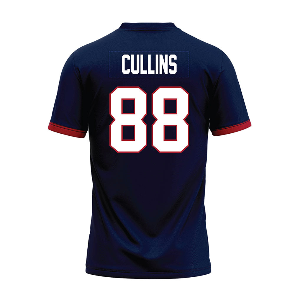 Liberty - NCAA Football : Kamron Cullins - Navy Premium Football Jersey-1
