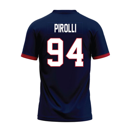 Liberty - NCAA Football : Nathan Pirolli - Navy Premium Football Jersey