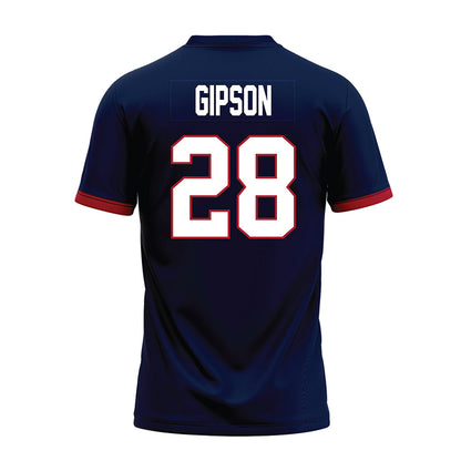 Liberty - NCAA Football : Justin Gipson - Navy Premium Football Jersey