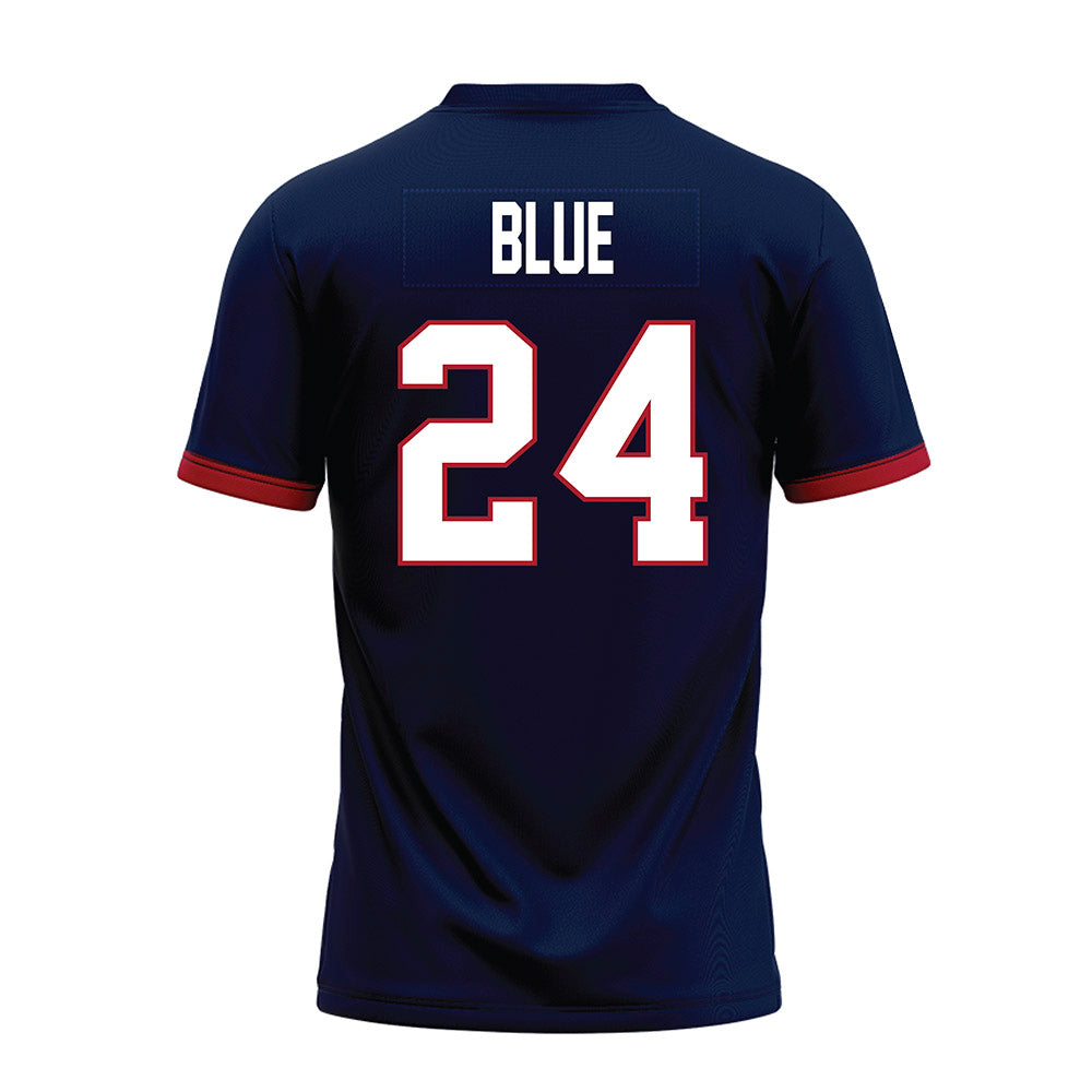 Liberty - NCAA Football : Vaughn Blue - Navy Premium Football Jersey