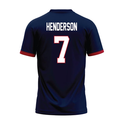 Liberty - NCAA Football : Devin Henderson - Navy Premium Football Jersey