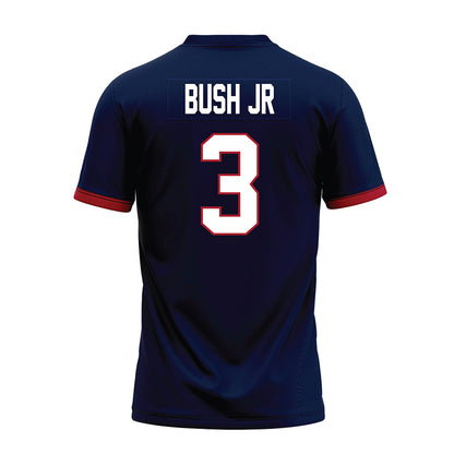 Liberty - NCAA Football : TJ Bush JR - Navy Premium Football Jersey