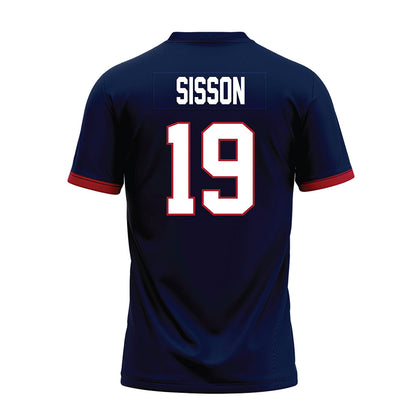 Liberty - NCAA Football : Eli Sisson - Navy Premium Football Jersey