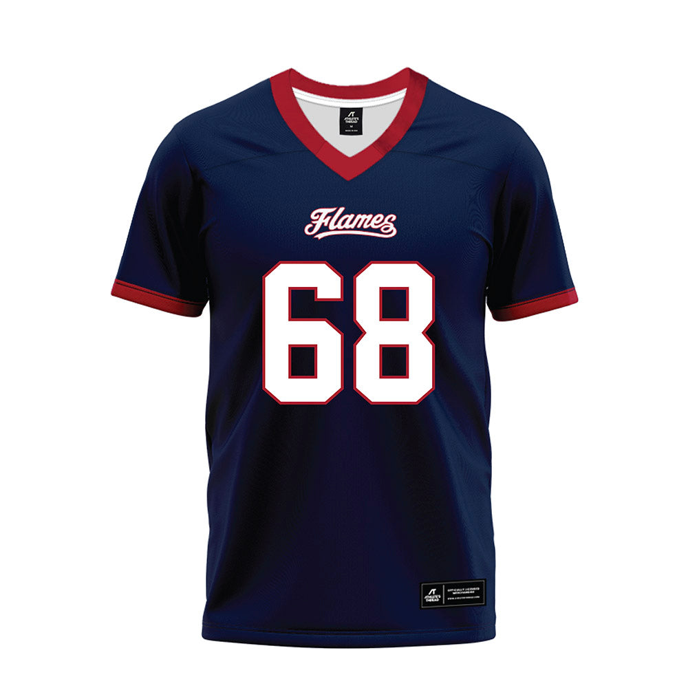 Liberty - NCAA Football : Hunter Porterfield - Navy Premium Football Jersey