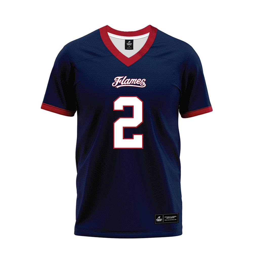 Liberty - NCAA Football : Eldric Griffin - Navy Premium Football Jersey