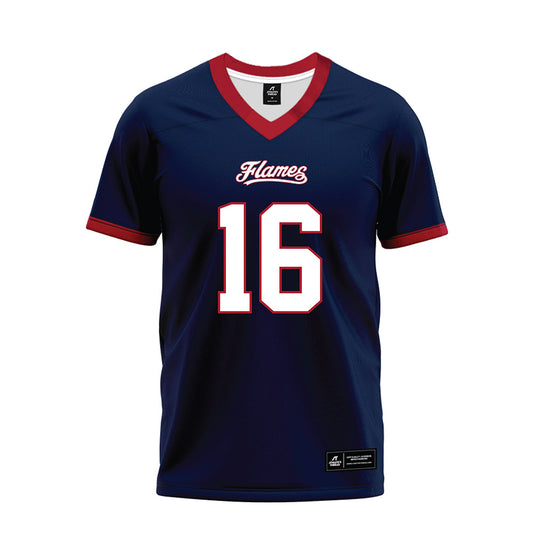 Liberty - NCAA Football : Quinton Reese - Navy Premium Football Jersey