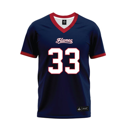 Liberty - NCAA Football : Kyle Hanks - Navy Premium Football Jersey