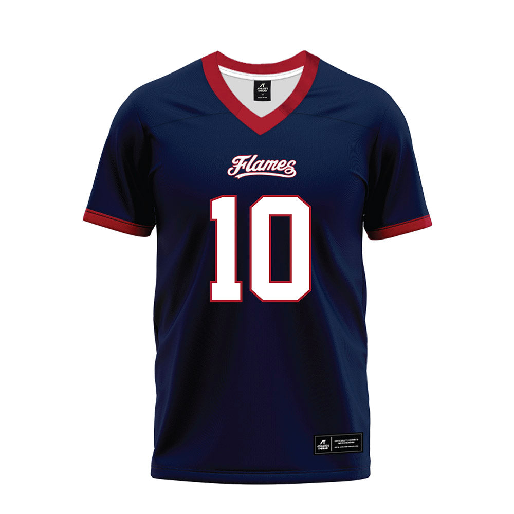 Liberty - NCAA Football : Ronald Moore Jr - Navy Premium Football Jersey