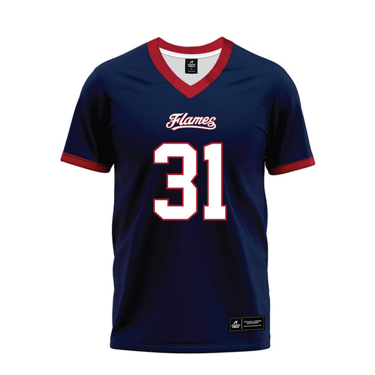 Liberty - NCAA Football : Cole Peterlin - Navy Premium Football Jersey