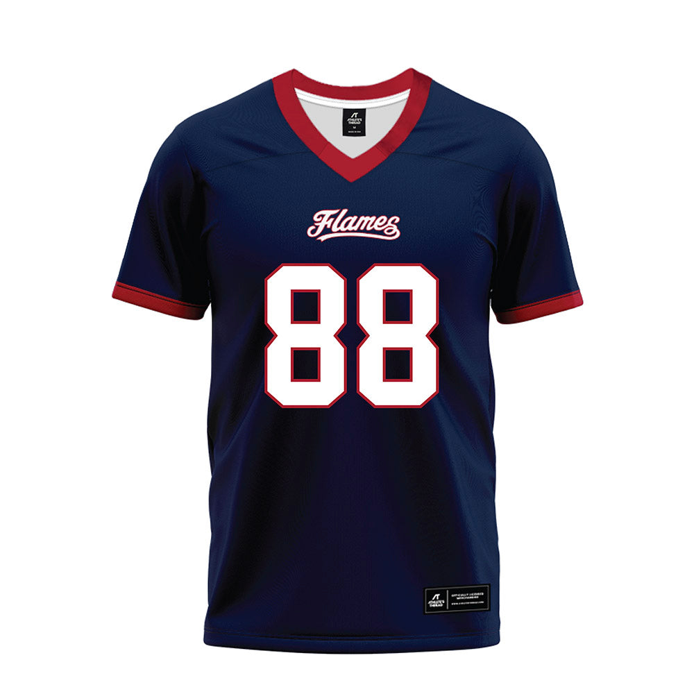 Liberty - NCAA Football : carson vines - Navy Premium Football Jersey