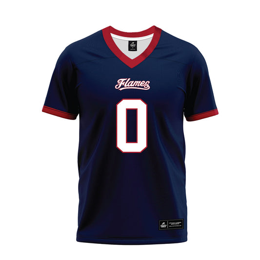 Liberty - NCAA Football : Jaylon Coleman - Navy Premium Football Jersey-0