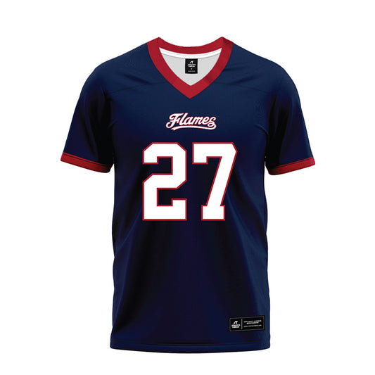 Liberty - NCAA Football : Clay Shepler - Navy Premium Football Jersey