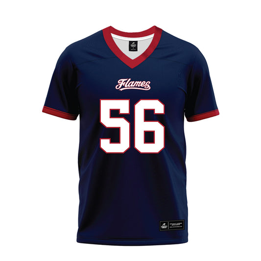 Liberty - NCAA Football : Samuel Cohen - Navy Premium Football Jersey-0