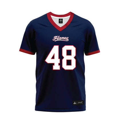 Liberty - NCAA Football : Caleb Ryan - Navy Premium Football Jersey