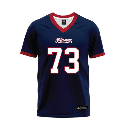 Liberty - NCAA Football : Jordan Hall - Navy Premium Football Jersey