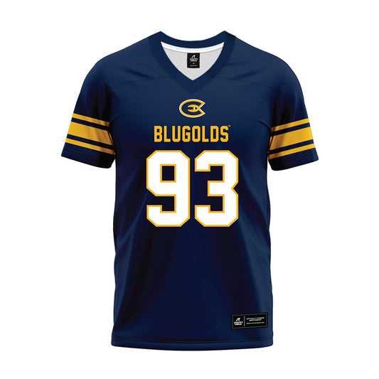 UW Eau Claire - NCAA Football : Aidan Drost - Navy Premium Football Jersey-0