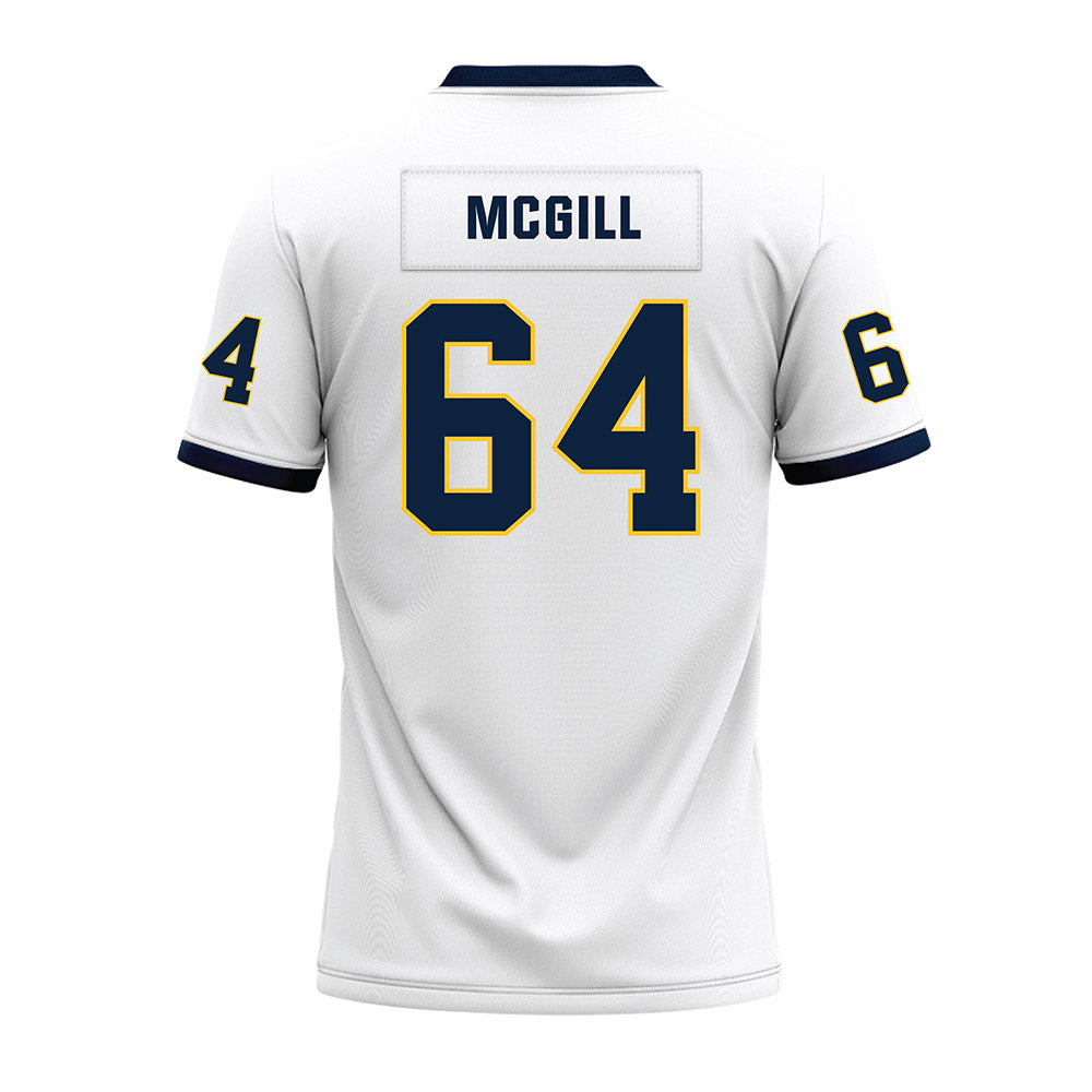 Murray State - NCAA Football : Kenneth McGill - White Premium Football Jersey-1