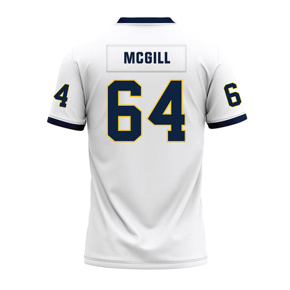 Murray State - NCAA Football : Kenneth McGill - White Premium Football Jersey-1