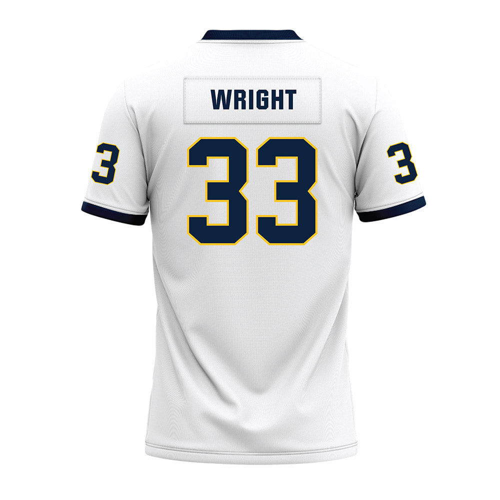 Murray State - NCAA Football : Baxter Wright - White Premium Football Jersey
