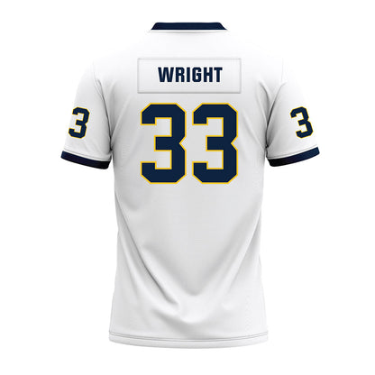 Murray State - NCAA Football : Baxter Wright - White Premium Football Jersey