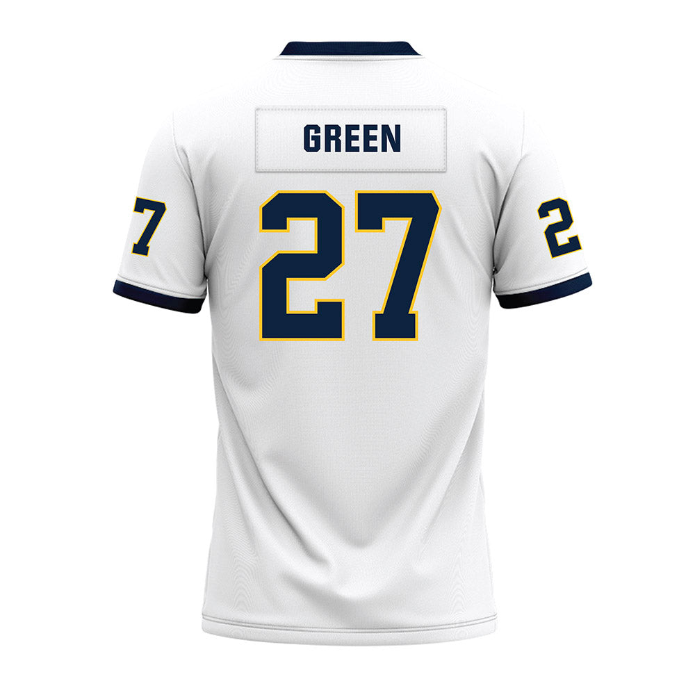 Murray State - NCAA Football : Tomorris Green - White Premium Football Jersey-1