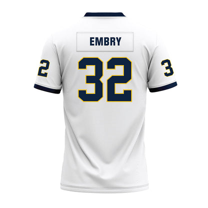Murray State - NCAA Football : Dylan Embry - White Premium Football Jersey-1