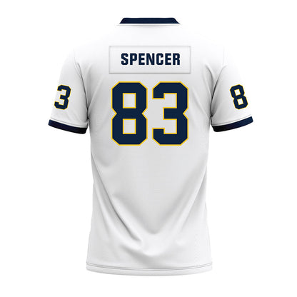 Murray State - NCAA Football : Harrison Spencer - White Premium Football Jersey-1