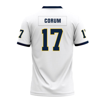 Murray State - NCAA Football : Trace Corum - White Premium Football Jersey-1