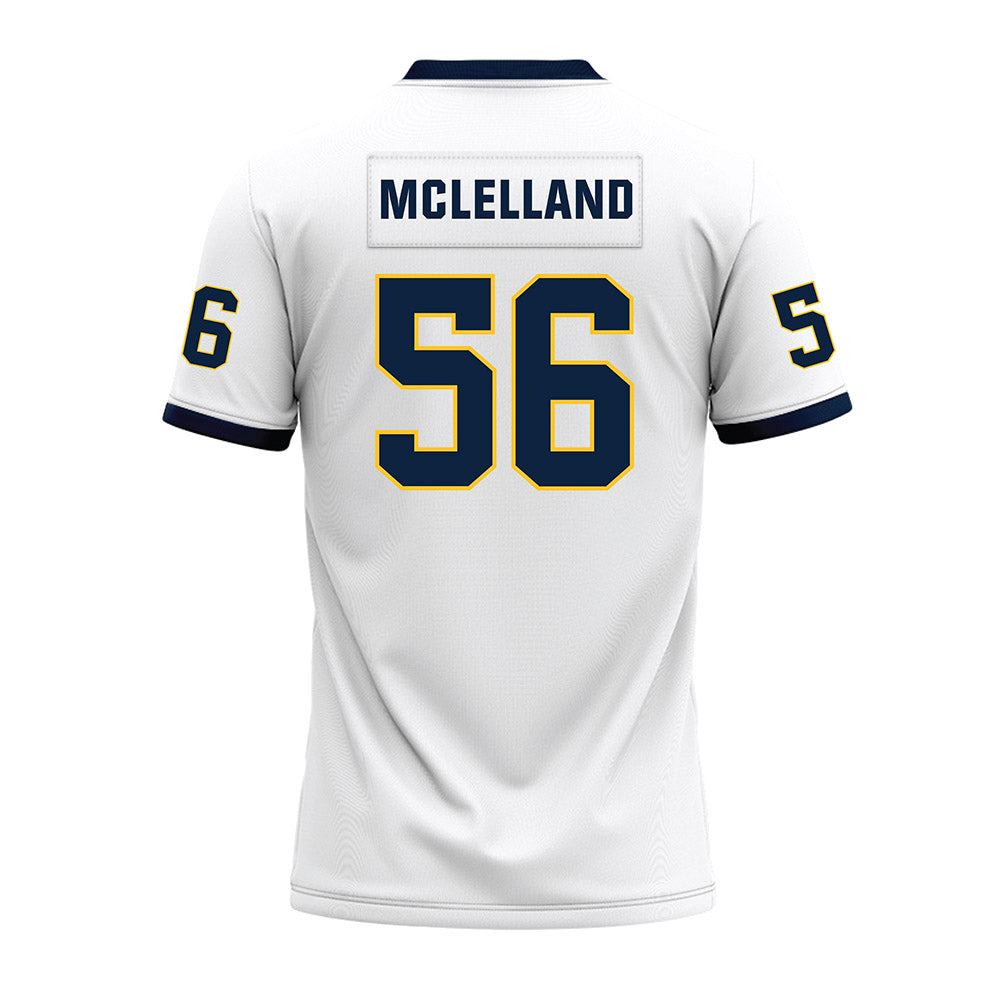 Murray State - NCAA Football : Graham McLelland - White Premium Football Jersey-1