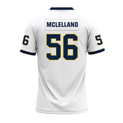 Murray State - NCAA Football : Graham McLelland - White Premium Football Jersey-1