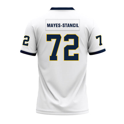 Murray State - NCAA Football : Cameron Mayes-Stancil - White Premium Football Jersey-1