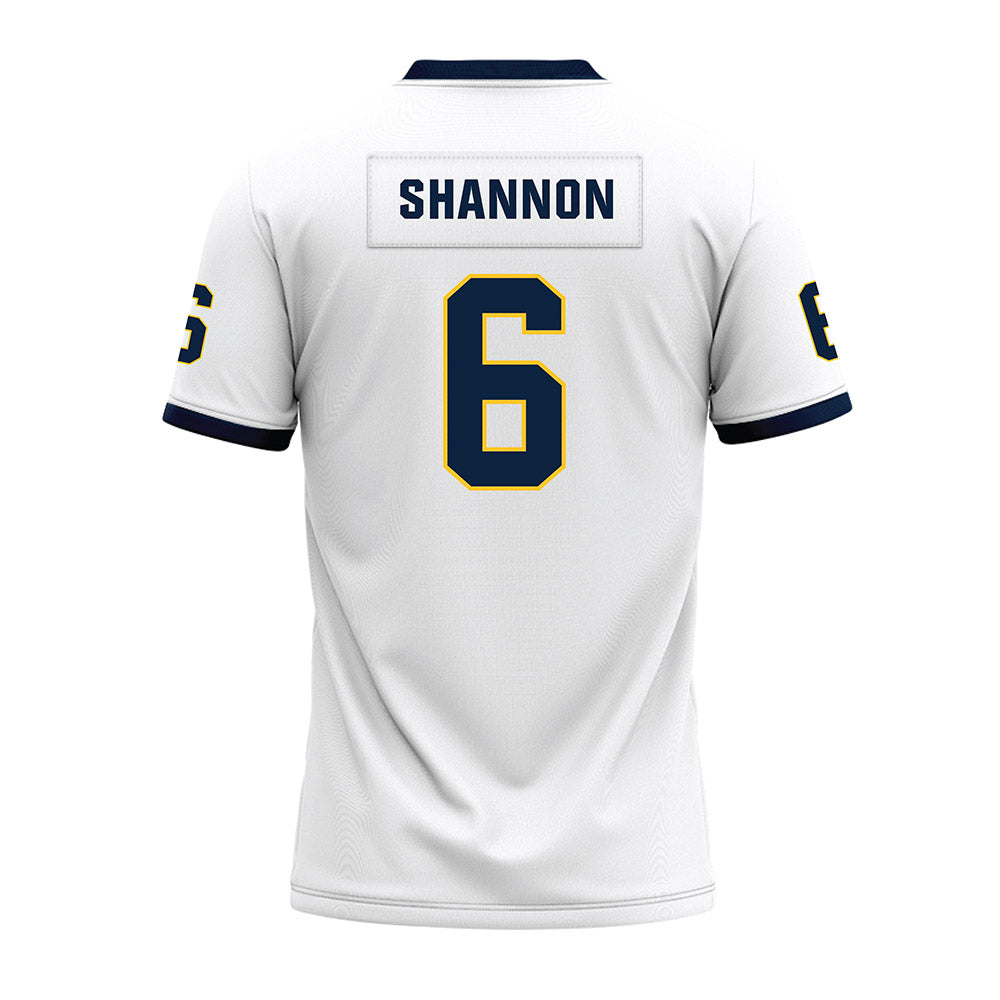 Murray State - NCAA Football : Shadon Shannon - White Premium Football Jersey-1