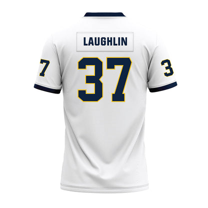 Murray State - NCAA Football : Logan Laughlin - White Premium Football Jersey-1