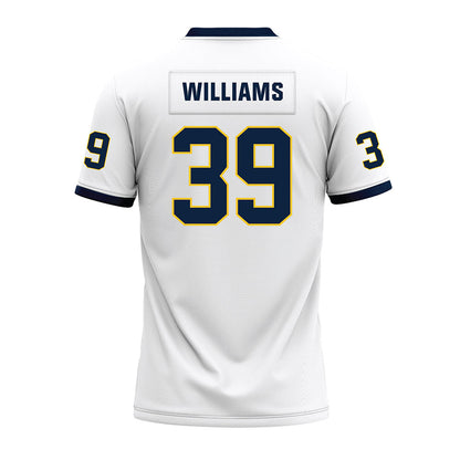 Murray State - NCAA Football : Malachi Williams - White Premium Football Jersey