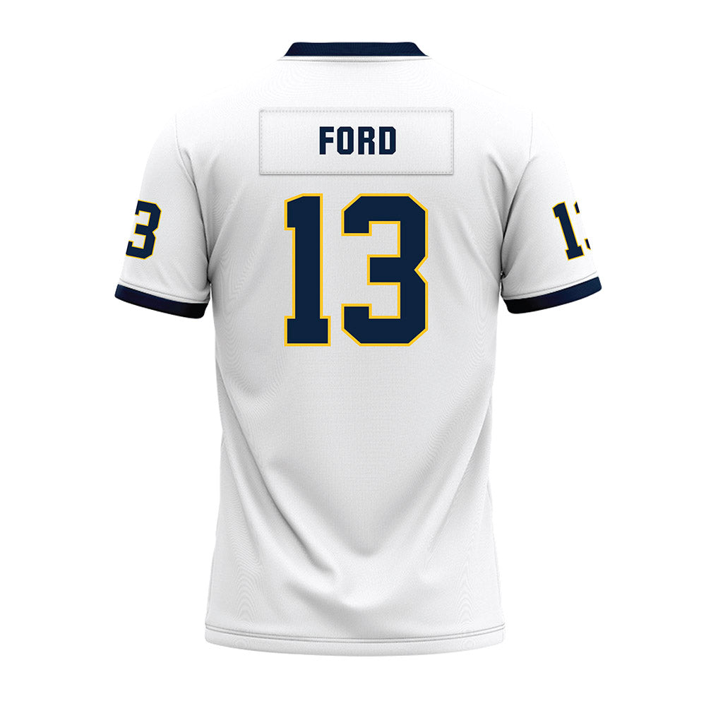 Murray State - NCAA Football : John Ford - White Premium Football Jersey-1