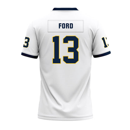 Murray State - NCAA Football : John Ford - White Premium Football Jersey-1