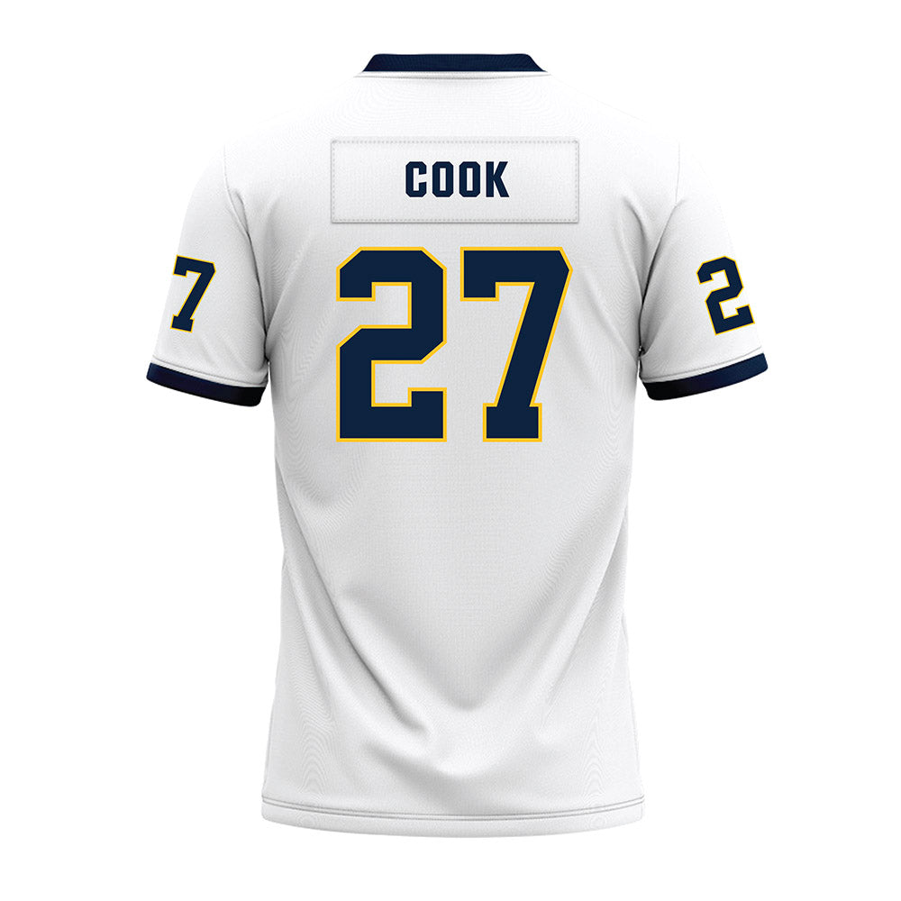 Murray State - NCAA Football : Zayden Cook - White Premium Football Jersey-1