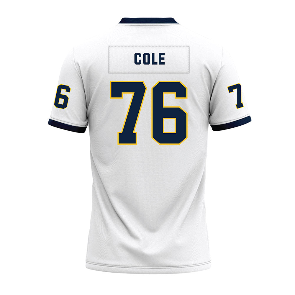 Murray State - NCAA Football : Daniel Cole - White Premium Football Jersey-1