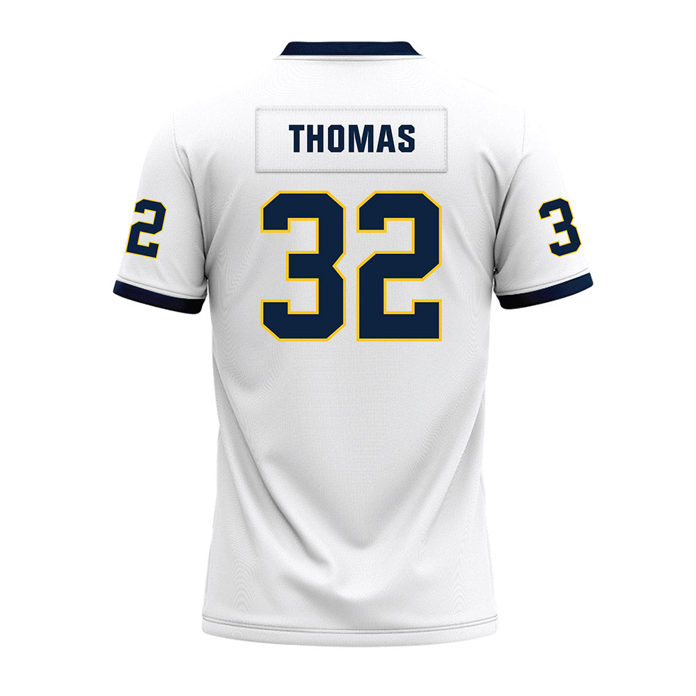 Murray State - NCAA Football : Blaize Thomas - White Premium Football Jersey-1