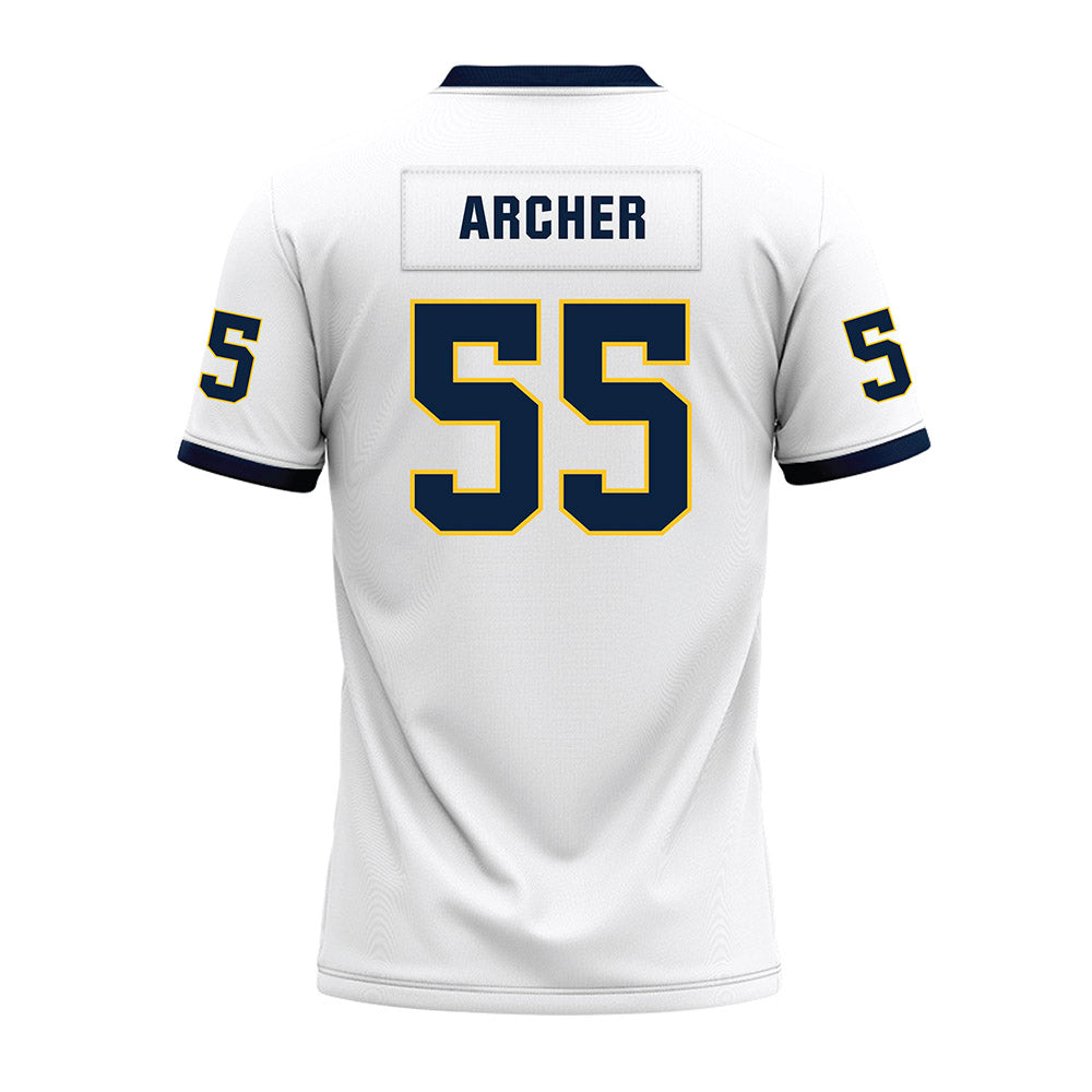 Murray State - NCAA Football : Connor Archer - White Premium Football Jersey-1