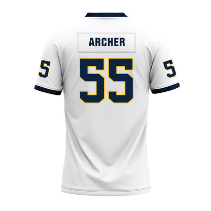 Murray State - NCAA Football : Connor Archer - White Premium Football Jersey-1