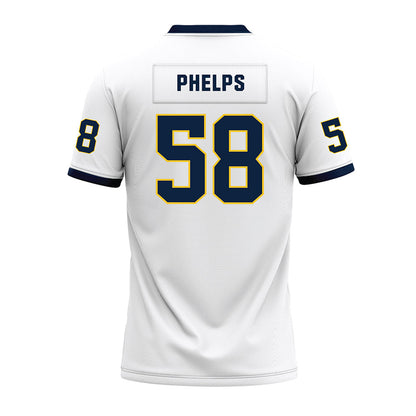 Murray State - NCAA Football : Brody Phelps - White Premium Football Jersey-1