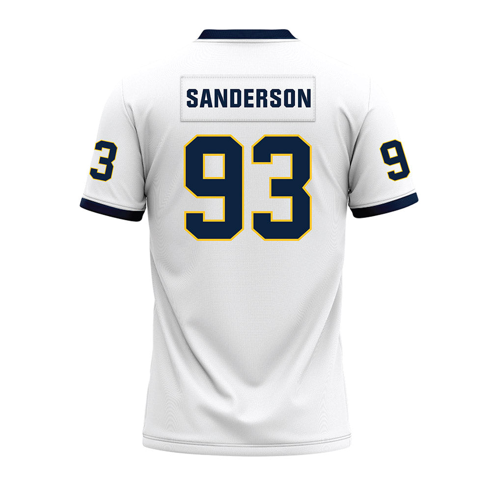 Murray State - NCAA Football : CJ Sanderson - White Premium Football Jersey-1