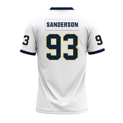 Murray State - NCAA Football : CJ Sanderson - White Premium Football Jersey-1