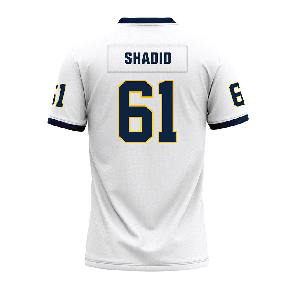 Murray State - NCAA Football : AJ Shadid - White Premium Football Jersey-1