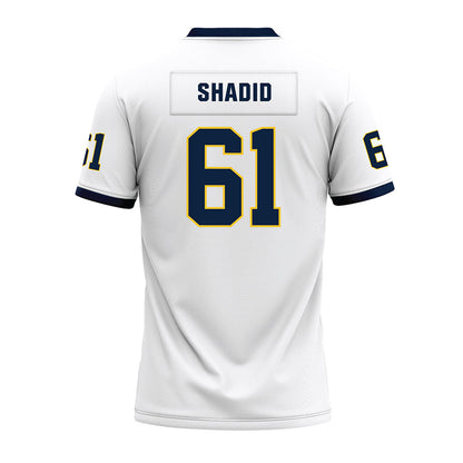 Murray State - NCAA Football : AJ Shadid - White Premium Football Jersey-1