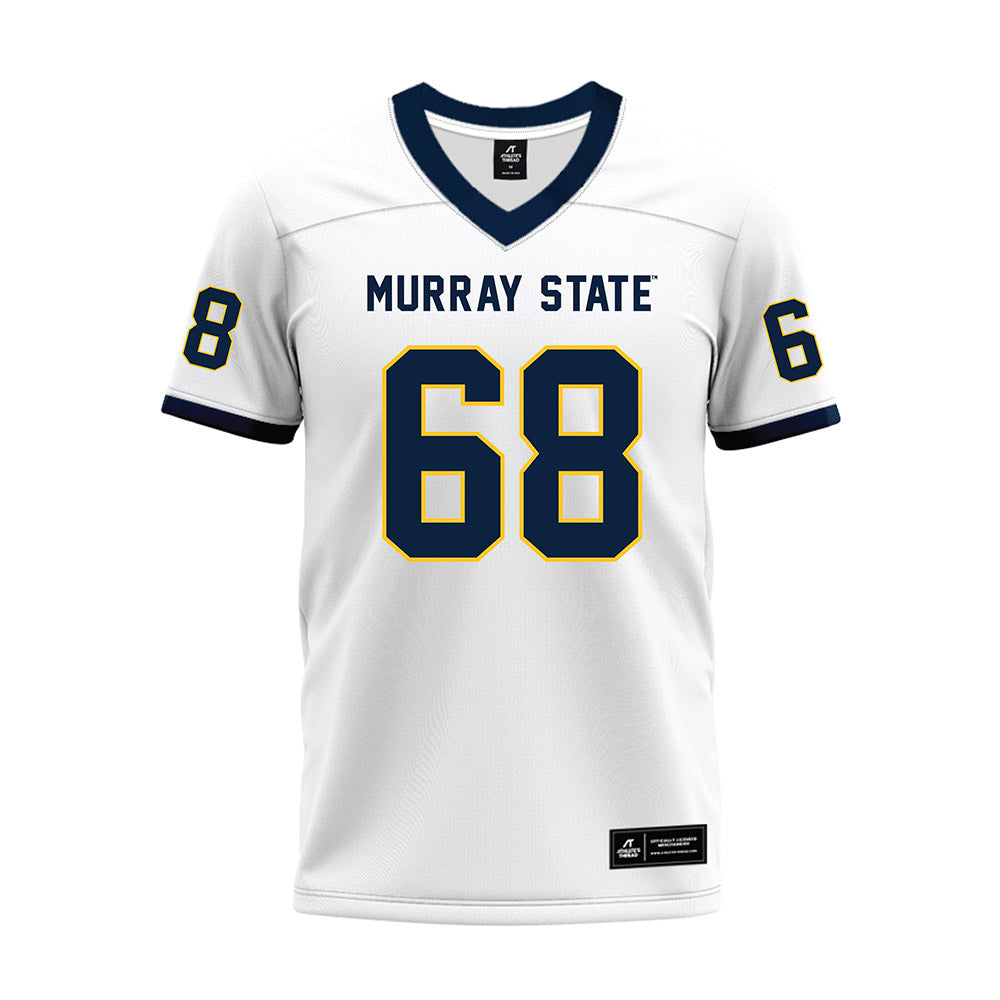 Murray State - NCAA Football : Wyatt Buffington - White Premium Football Jersey-0