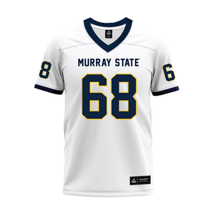 Murray State - NCAA Football : Wyatt Buffington - White Premium Football Jersey-0